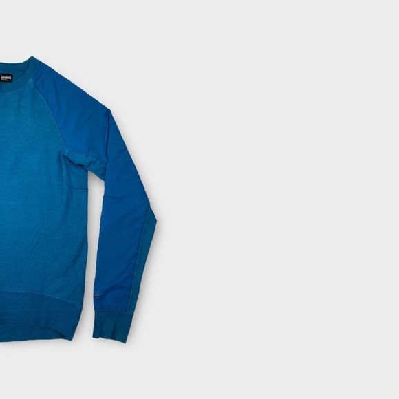 Nike SB Womens S Blue Long Sleeve Pullover Crewneck Sweatshirt With Thumb Holes - Picture 6 of 12